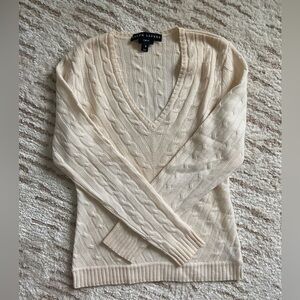 Ralph Lauren 100% Cashmere Cable Knit